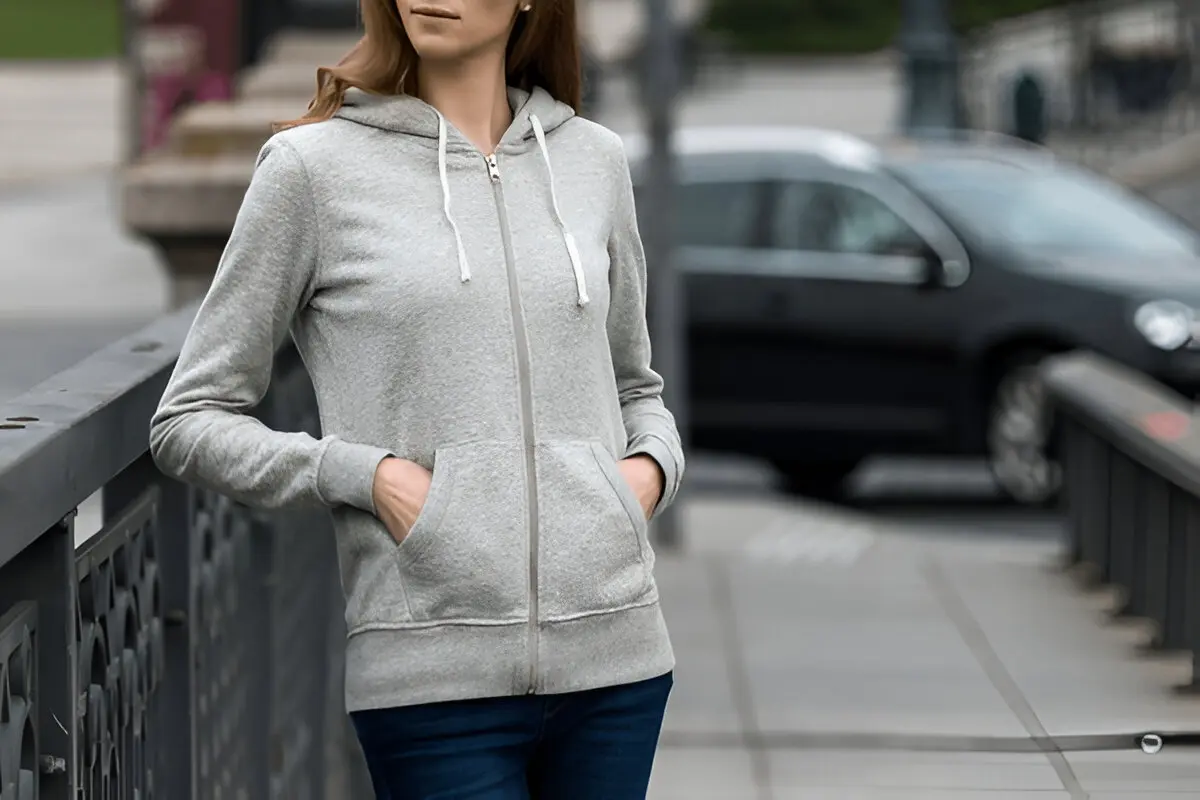 Zip‑Up Hoodie