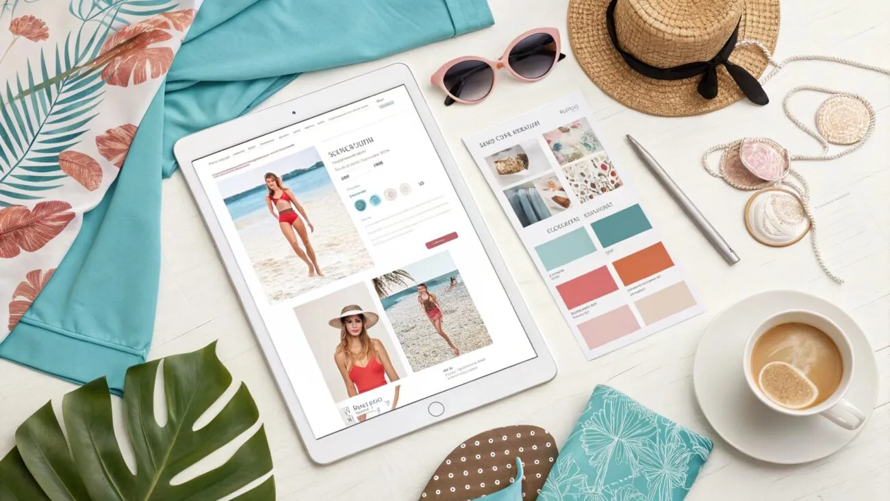 Marketing and Selling for swimsuit