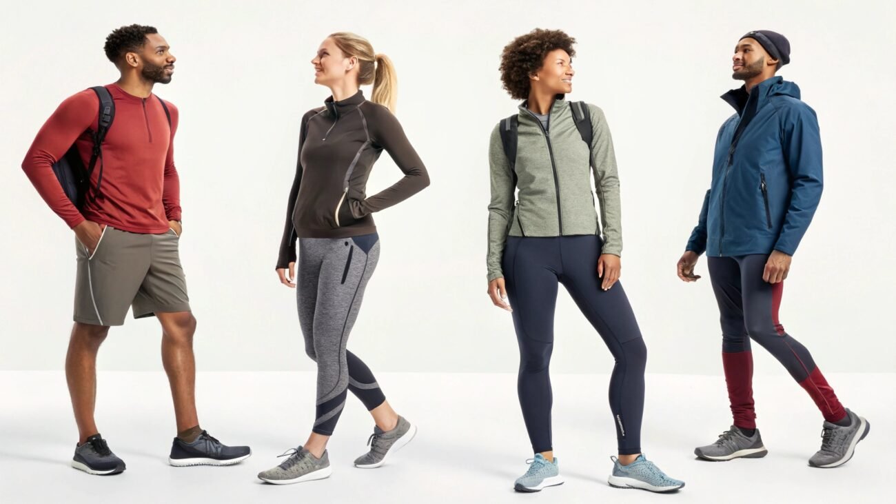 Various Sportswear Categories