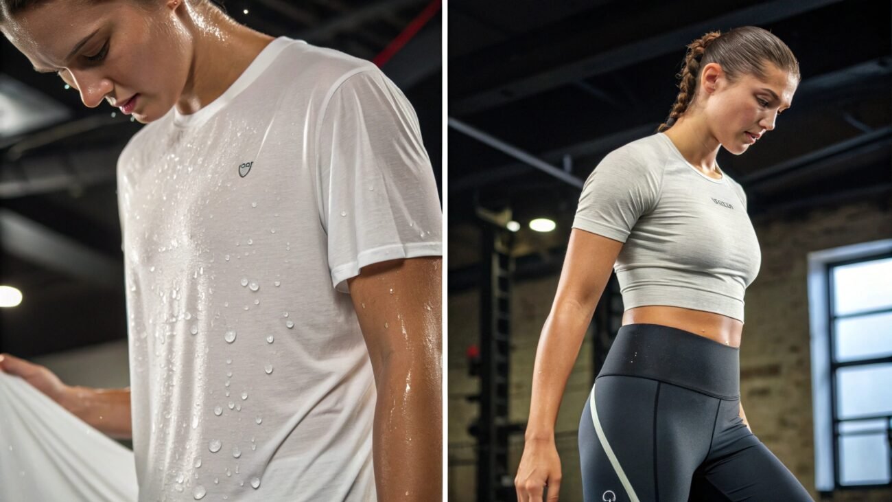 Can cotton be worn for gym