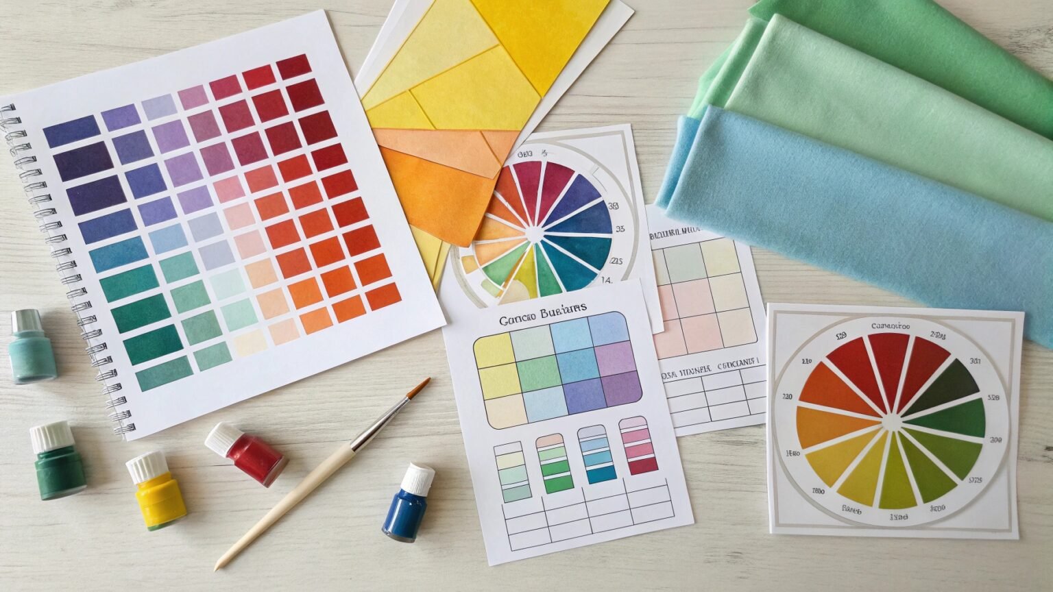 Fabric Dyeing Color Mixing Chart Guide & Trendy Color Combos