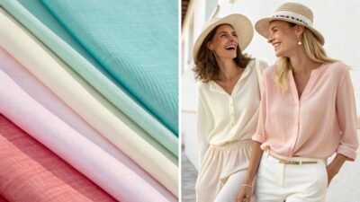 Great Fabrics For Women's Blouses in Summer