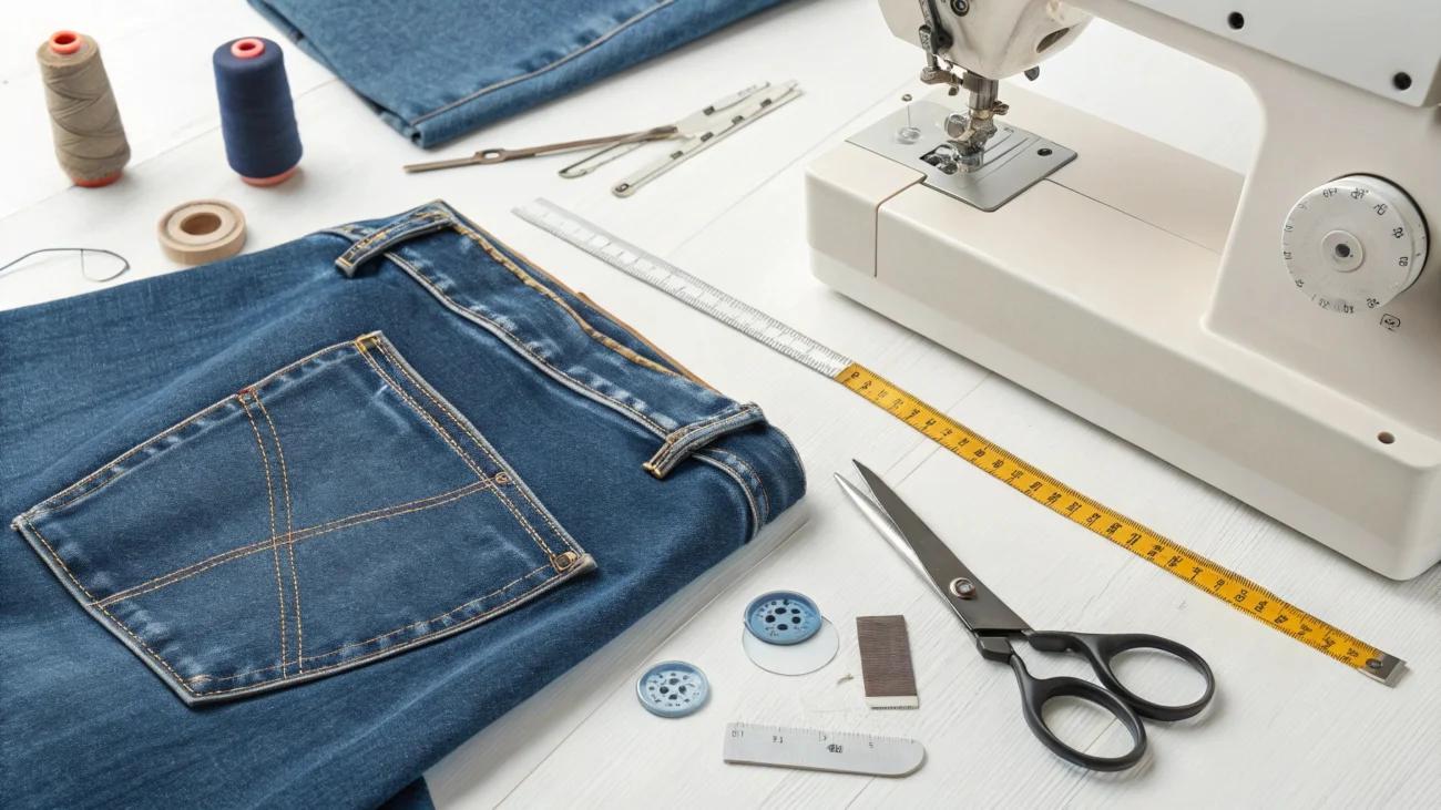 How can you make your own jeans