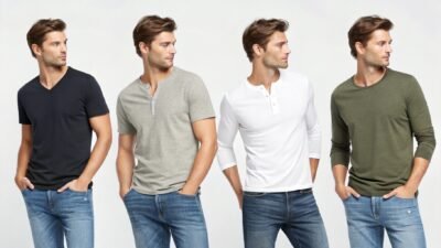 types of t shirts for men