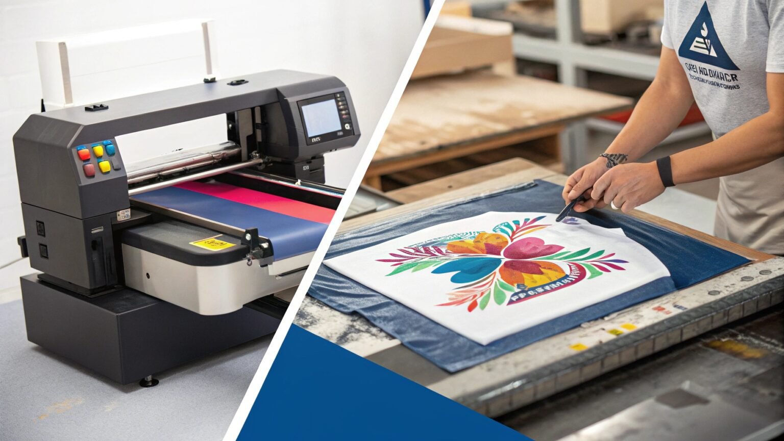 Direct To Garment Printing Vs Screen Printing: Which Is Better?