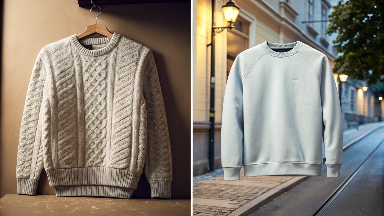 Sweater vs Sweatshirt