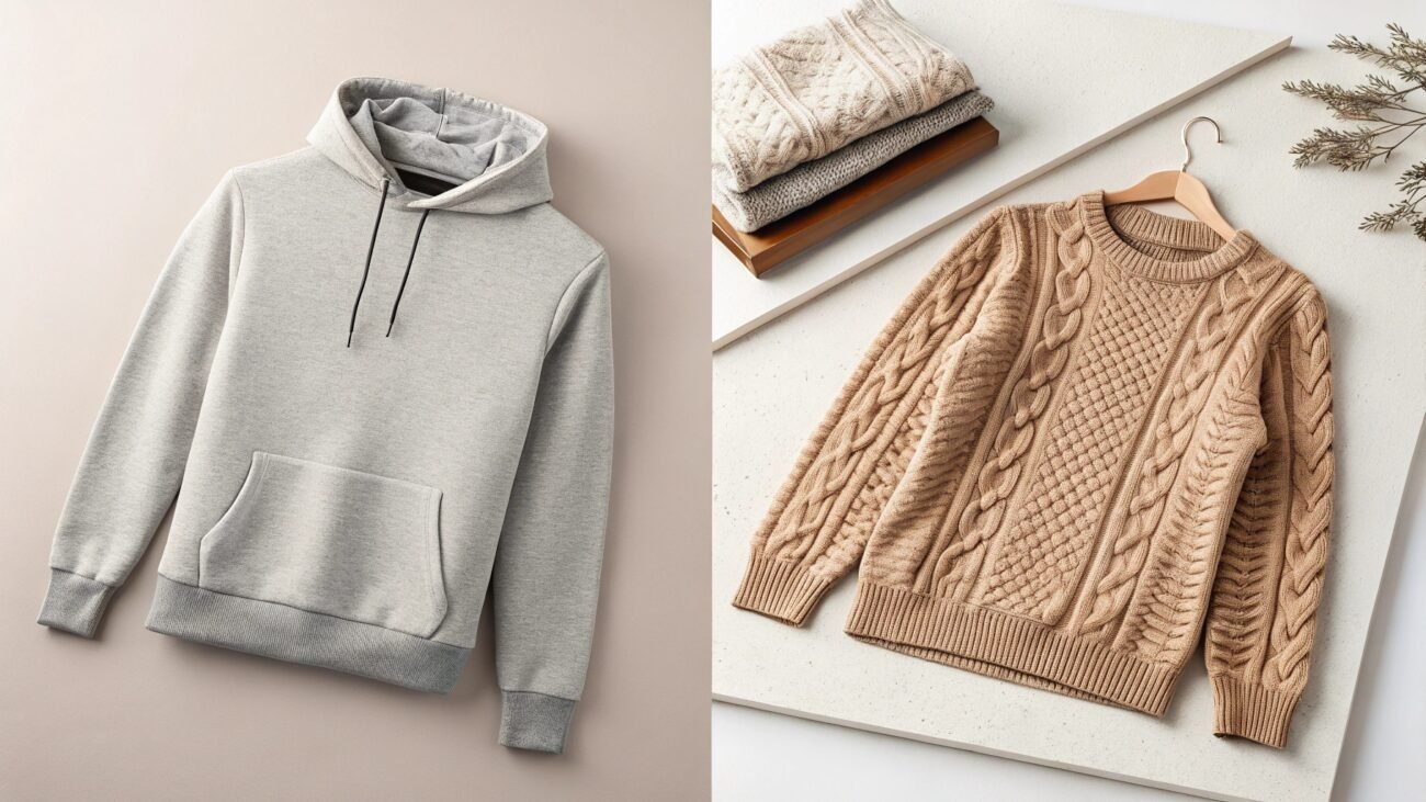 Sweatshirt vs Sweater Which one should you get