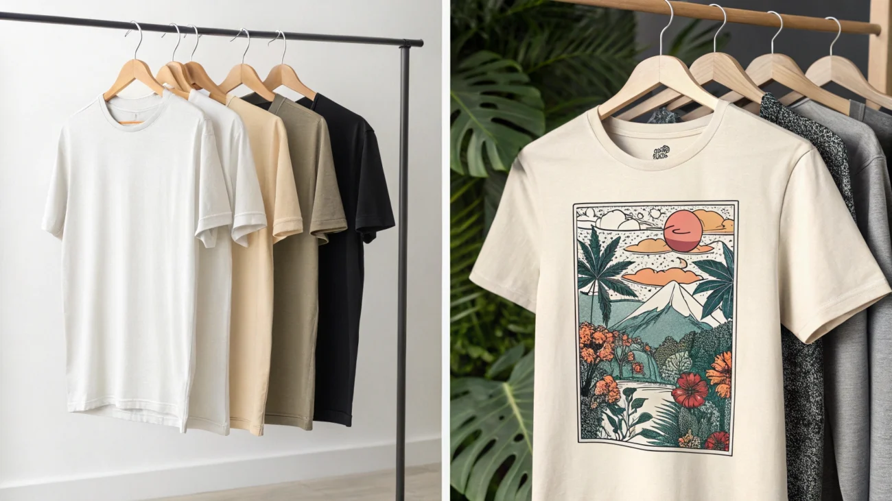 What are the Differences Between Plain Tees and Graphic Tees